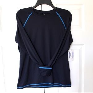 J. Crew | Navy Long Sleeve Sun Shirt UPF 50 +